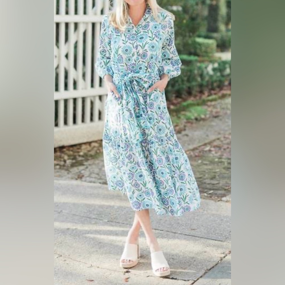 Victoria Dunn Floral Folly Maxi Dress | Small